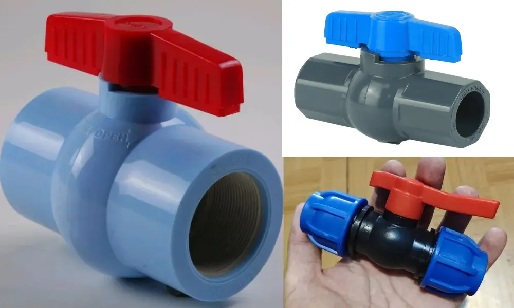 Các phương pháp kết nối van bi nhựa