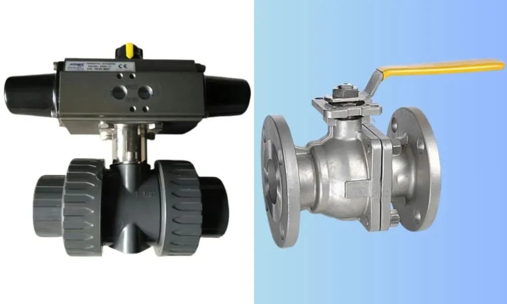 Các phương pháp vận hành van bi thân tán