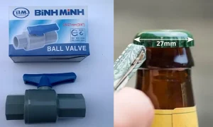 Cỡ van bi 27 tương ứng với kích thước nào