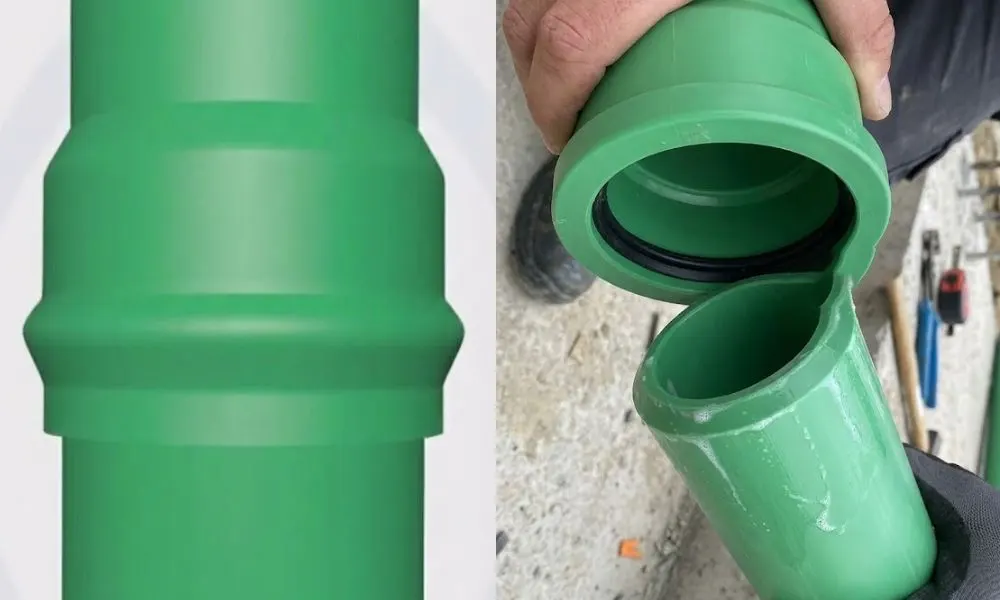 Đầu nong có gioăng cao su