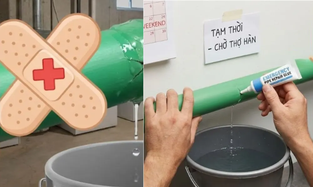 Khi nào nên áp dụng keo dán ống nhựa chịu nhiệt PPR