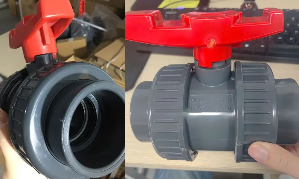 Kho van bi DN50 nhựa