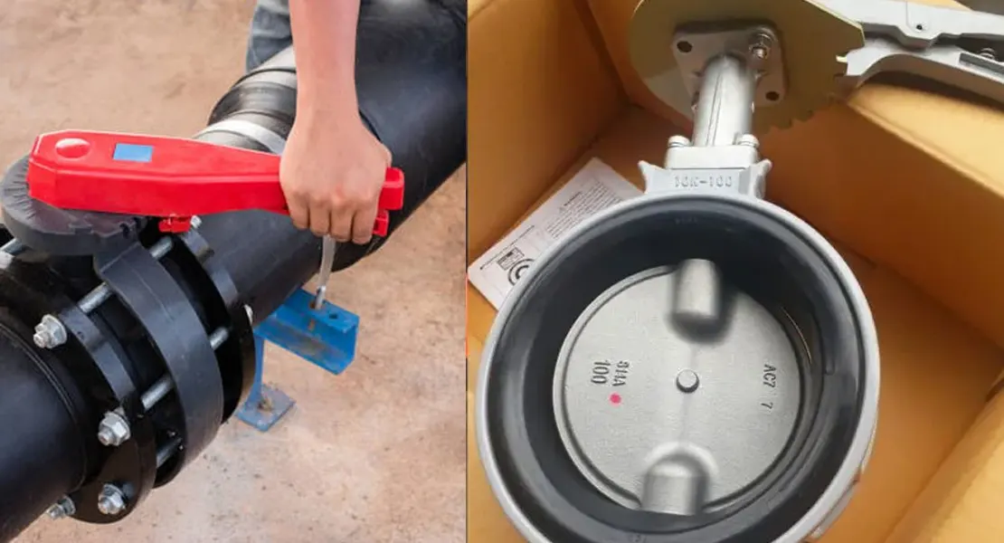 Lưu ý khi sử dụng van bướm DN100