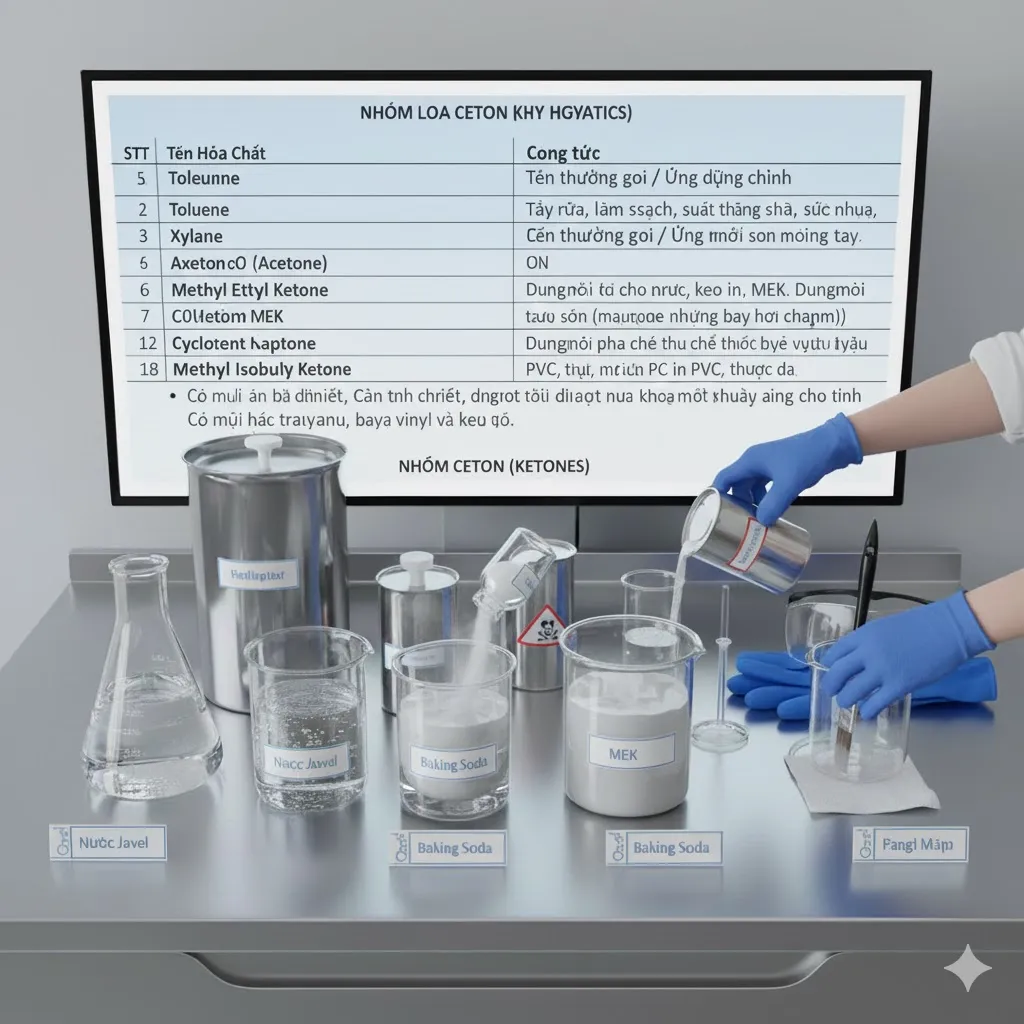 Nhóm Ceton (Ketones)