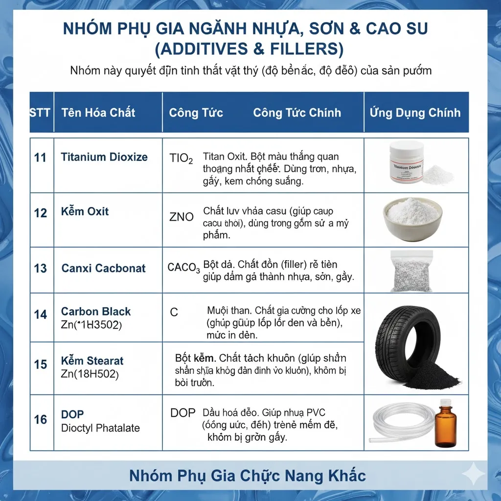 Nhóm Khí Công Nghiệp (Industrial Gases)
