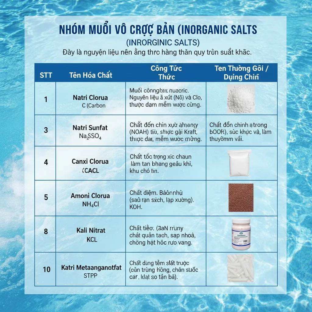Nhóm Phụ Gia Ngành Nhựa, Sơn & Cao Su (Additives & Fillers)