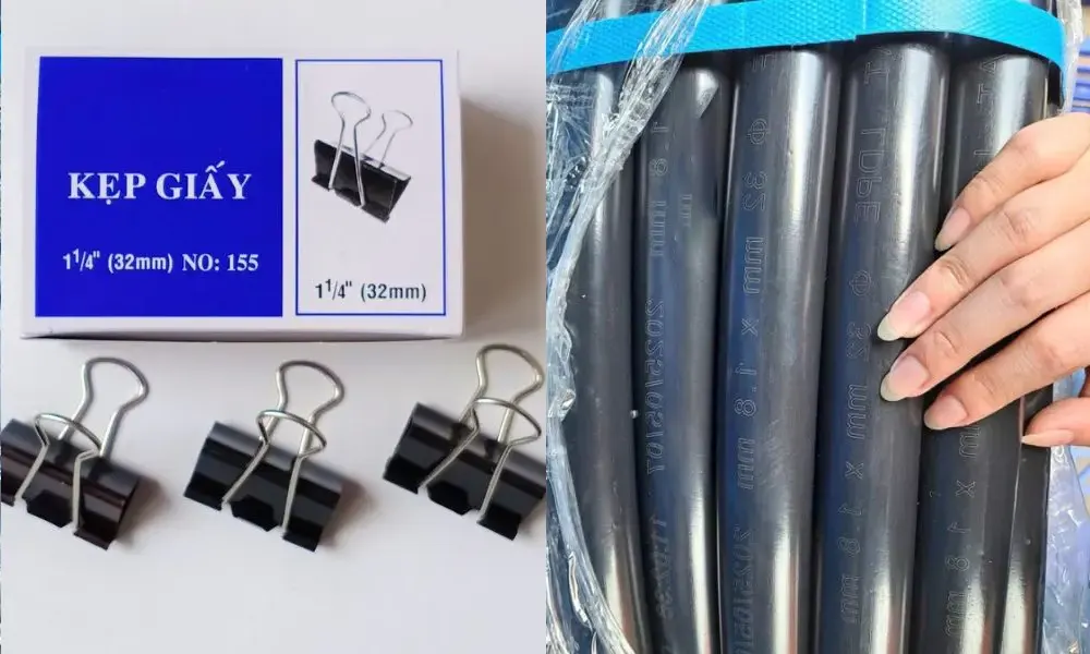 Ống LDPE 32mm to bằng vật dụng nào