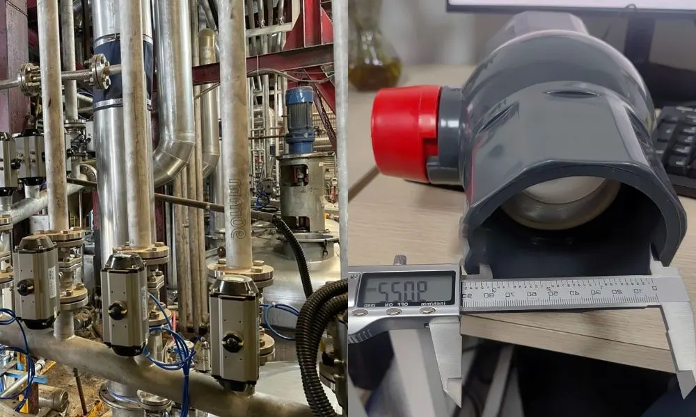 Van bi DN80 nối được với kích thước ống bao nhiêu