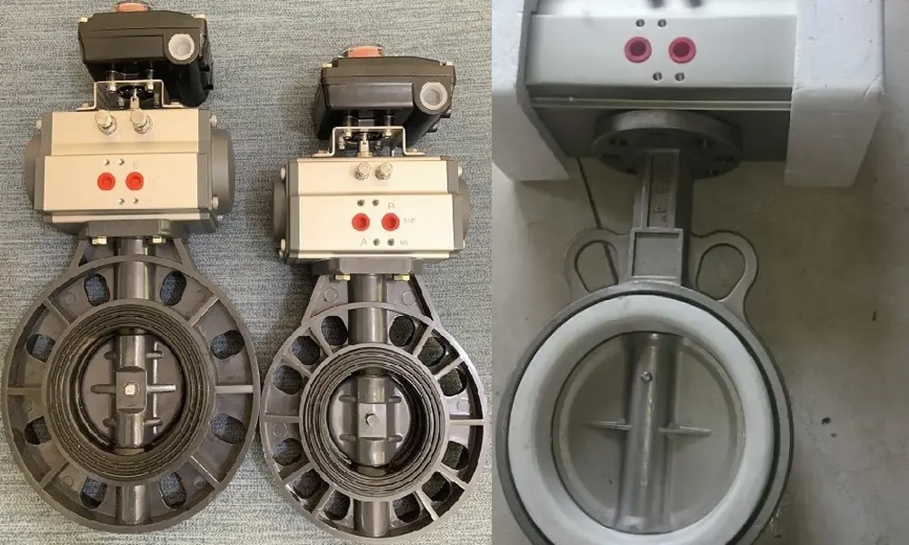 Van bướm khí nén DN100