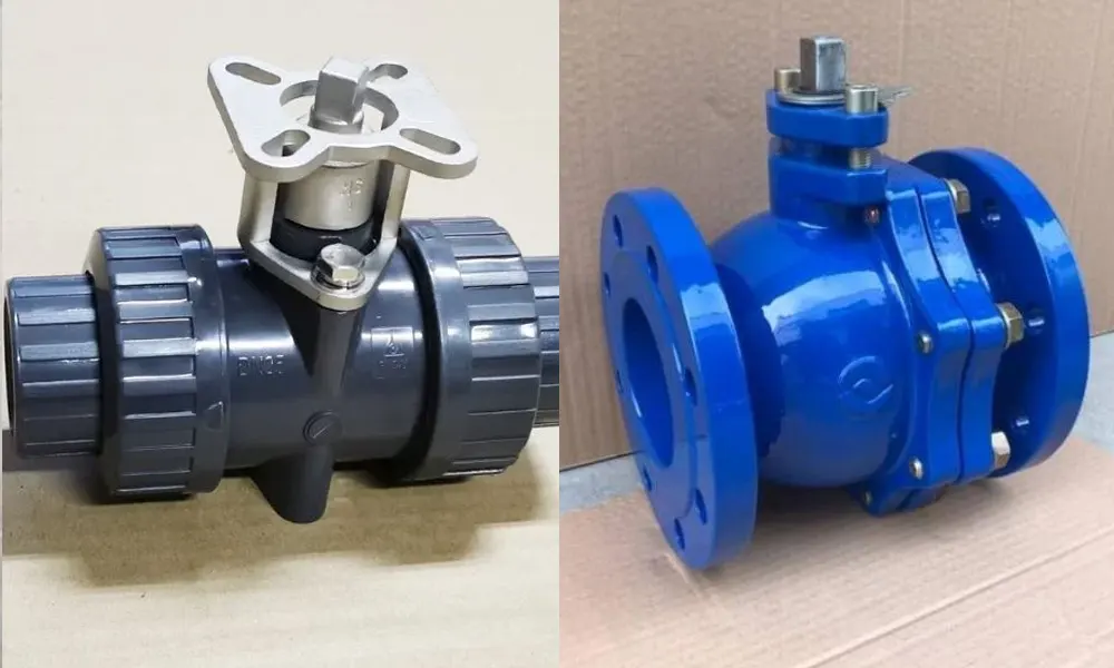 Vật liệu chế tạo van bi có tán