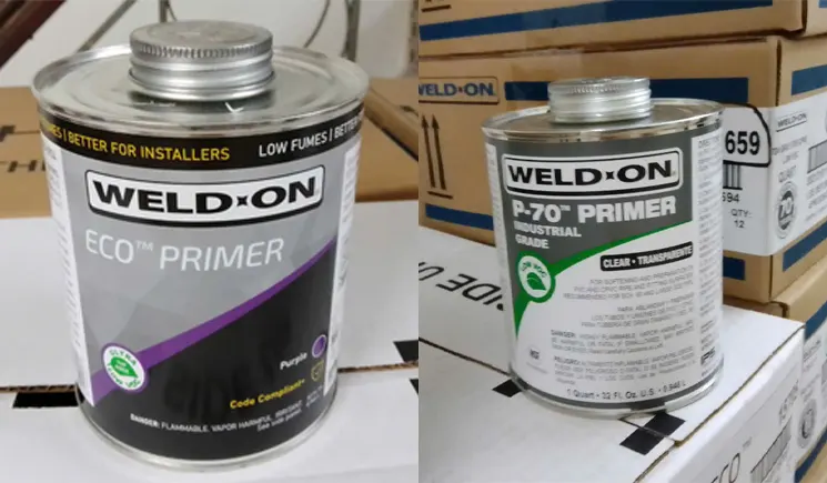 Hình ảnh keo dán ống nhựa Weld on