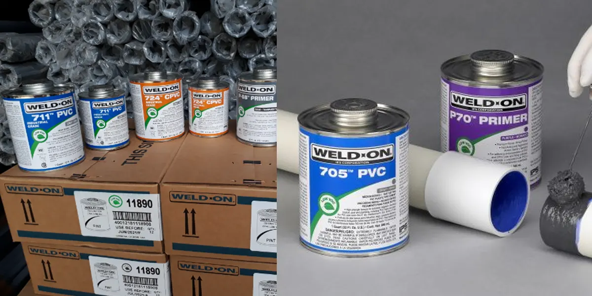 Keo dán ống nhựa công nghiệp Weld-On