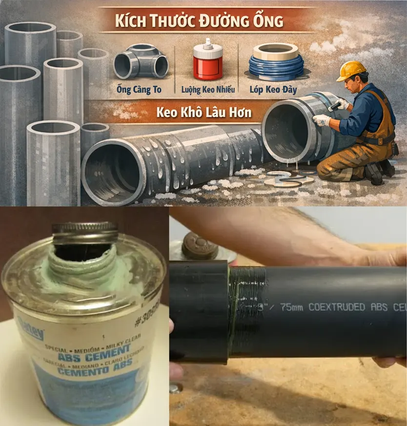 Kích thước đường ống (Đường kính danh nghĩa – DN)