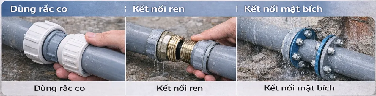 Những giải pháp này an toàn và bền hơn trong điều kiện khó thi công.