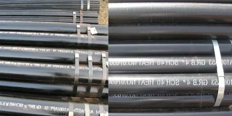 Tiêu chuẩn SCH sử dụng cho ống theo vật liệu