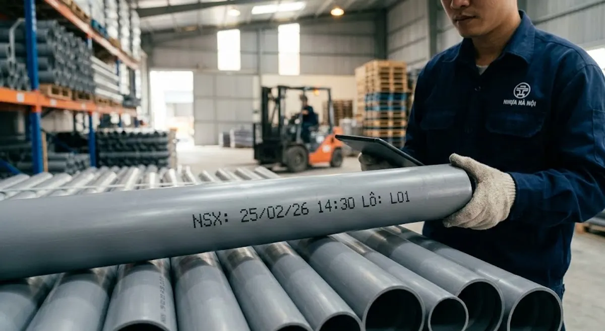 Thông tin về ngày sản xuất và lô sản xuất