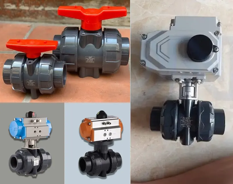 Các Loại Van Bi Nhựa