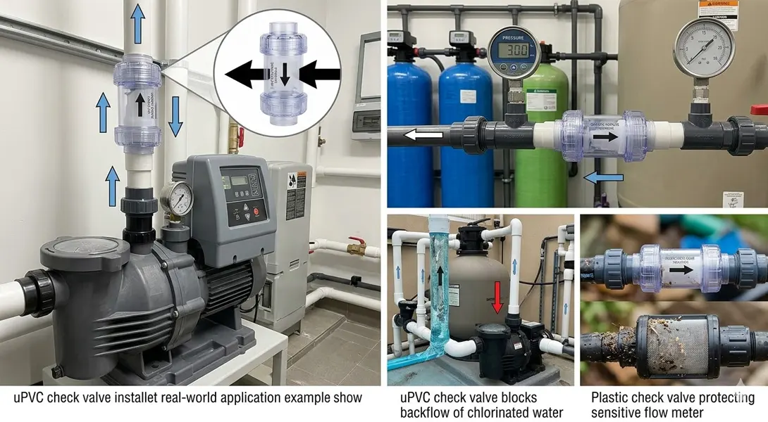 Chức năng của van 1 chiều nhựa
