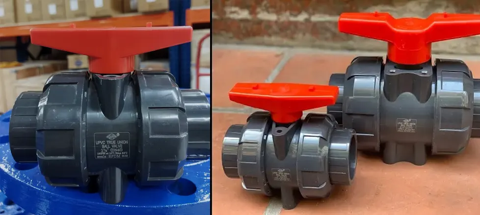 Hình ảnh van bi nhựa