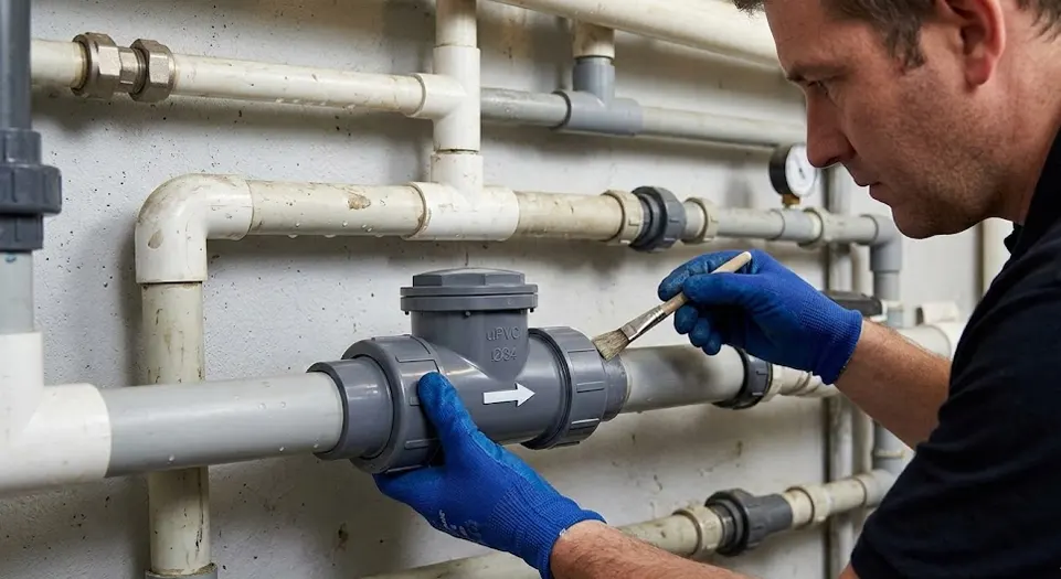 Lưu ý khi lựa chọn và lắp đặt van 1 chiều nhựa