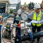 Quy trình test áp lực đường ống nhựa sau khi lắp đặt.