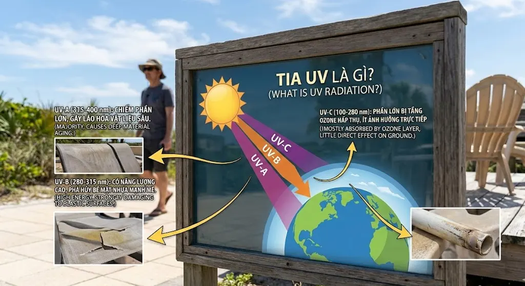 Tia UV ảnh hưởng như thế nào đến ống nhựa công nghiệp