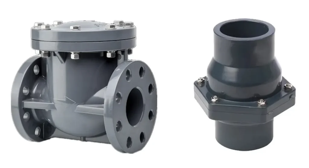 Van 1 chiều lá lật.