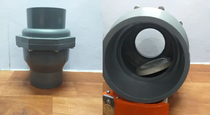Van 1 chiều lá lật, dạng đĩa (Swing Check Valve)