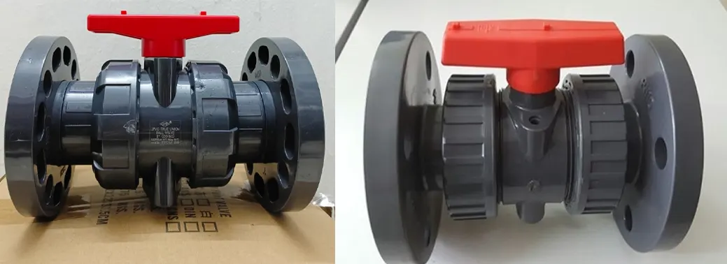 Van Bi Nhựa Kết Nối Mặt Bích (Flanged Ball Valve)