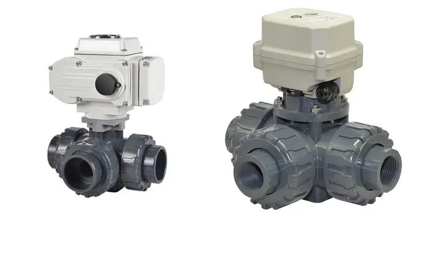 Van bi nhựa điều khiển điện