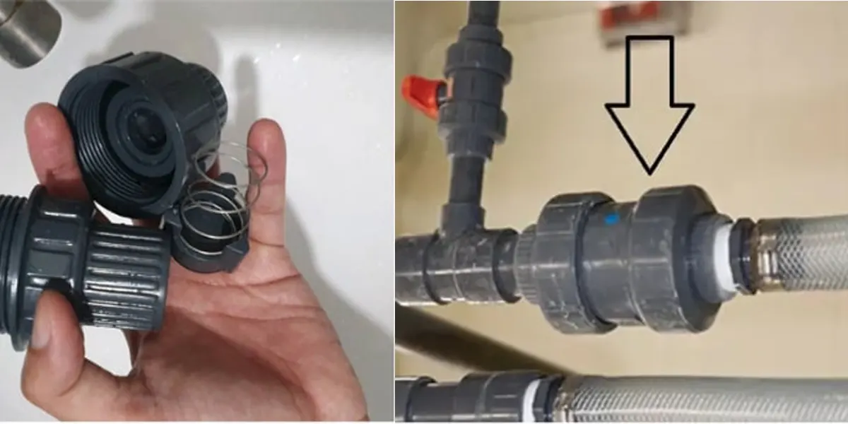 Van một chiều lò xo (Spring Check Valve)