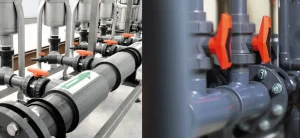 Ứng dụng van bi nhựa