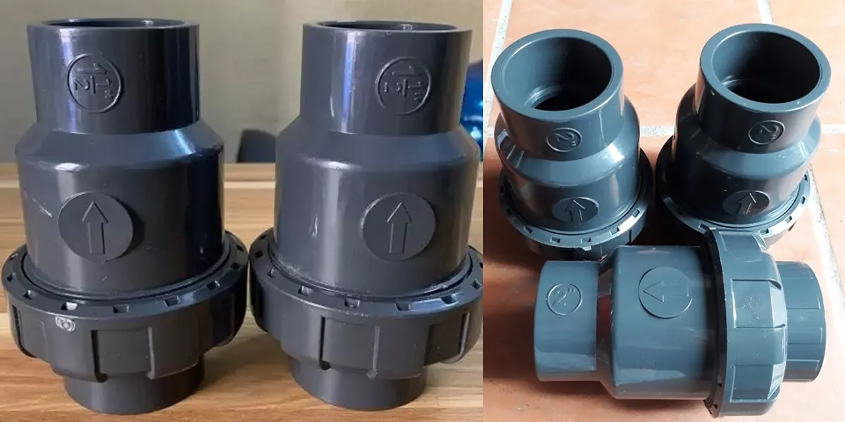 Van 1 chiều nhựa