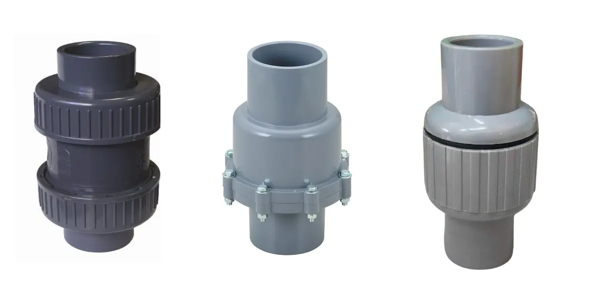 van 1 chiều nhựa