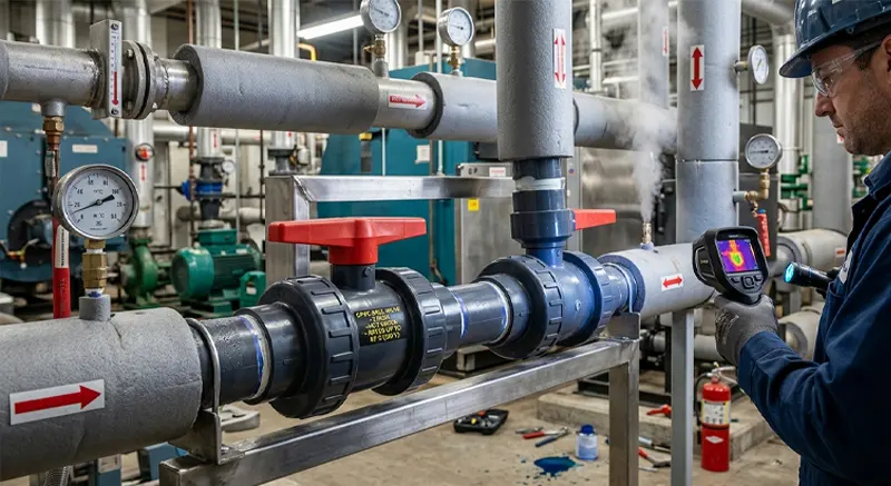 Ưu điểm của van bi nhựa cpvc