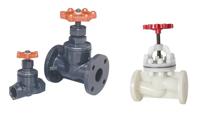 Dấu hiệu nhận biết van cầu nhựa đang bị lắp ngược