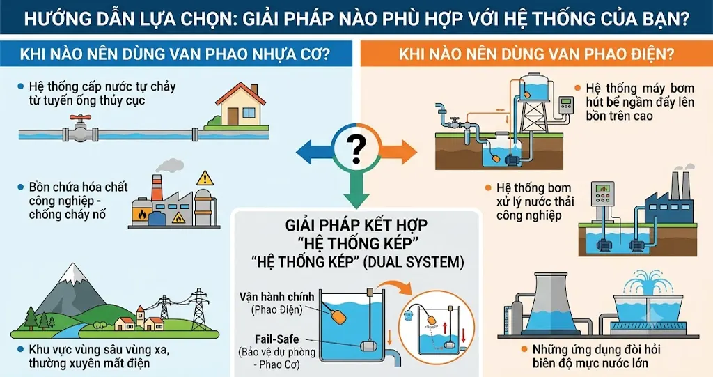 Giải Pháp Nào Phù Hợp Với Hệ Thống Của Bạn