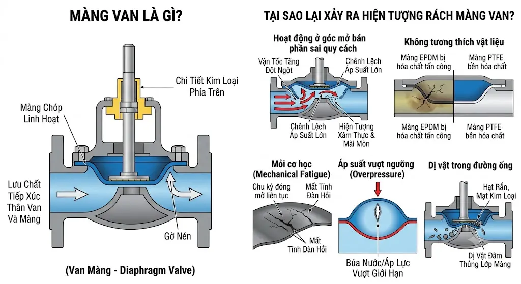 Hiện Tượng Rách Màng Van