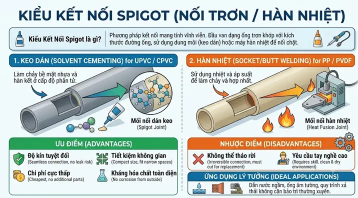 Kiểu Kết Nối Spigot