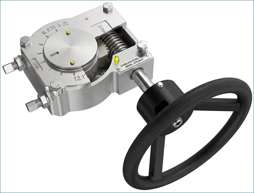 Hộp số vận hành van bướm BF300 giảm lực tay quay
