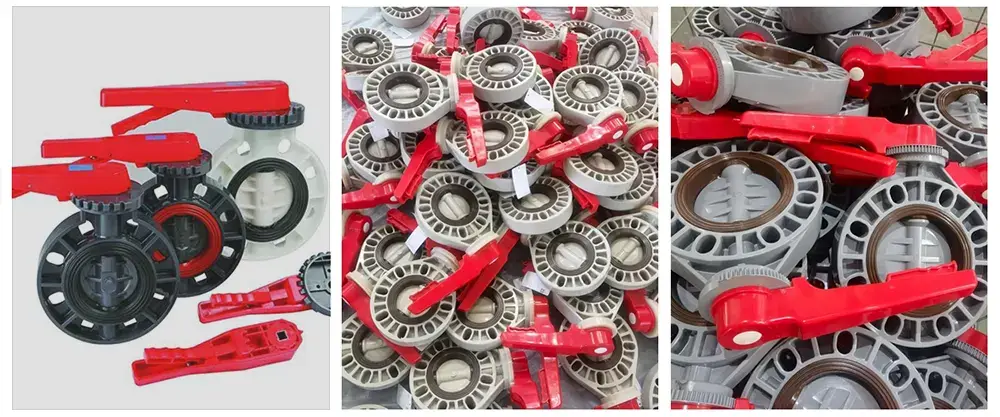 Kho van bướm nhựa tay gạt đủ kích thước DN50 - DN300 chính hãng tại V-ON.
