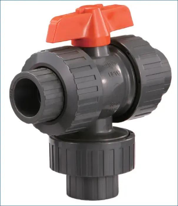 Van bi 3 ngả Shieyu CT100 CT200 kiểu đứng