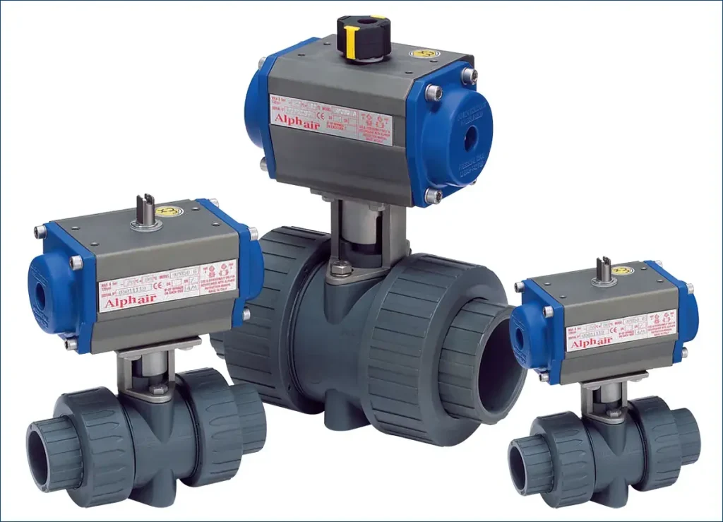 Van bi điều khiển khí nén Shieyu CO series double action