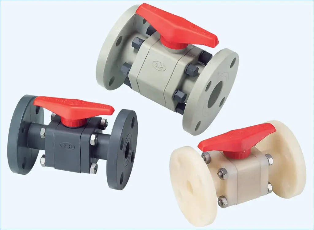 Van bi mặt bích Shieyu CG series size DN15 đến DN150.