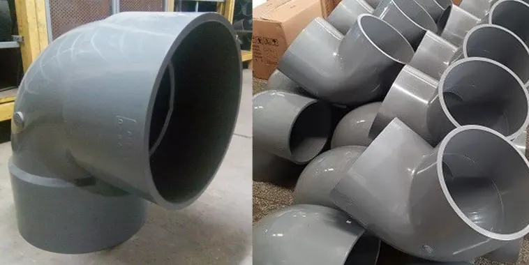 BẮT BUỘC dùng Cút 90 độ khi