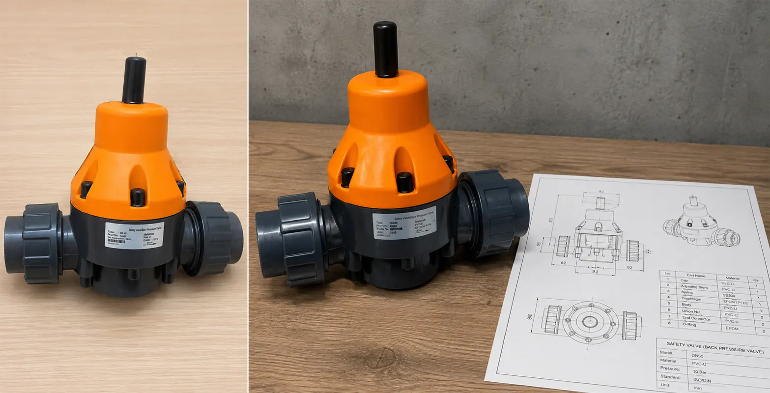 Hướng Dẫn Lựa Chọn Vật Liệu Màng Van An Toàn PTFE hay EPDM Cho Hệ Thống