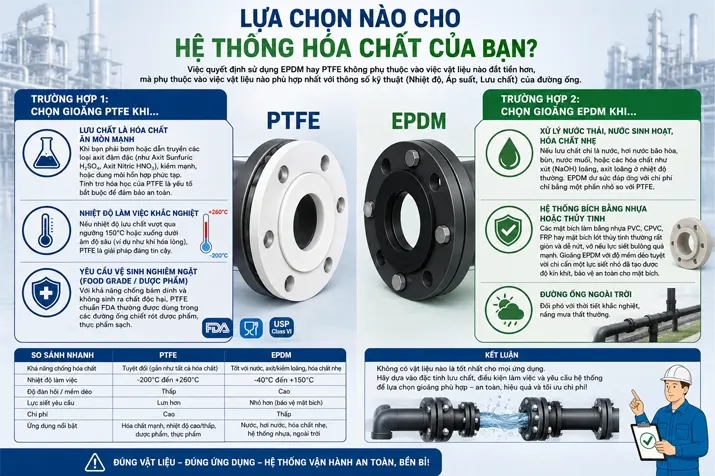 Lựa Chọn Nào Cho Hệ Thống Hóa Chất Của Bạn