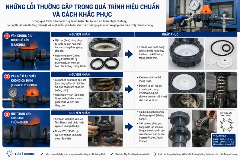 Những Lỗi Thường Gặp Trong Quá Trình Hiệu Chuẩn Và Cách Khắc Phục
