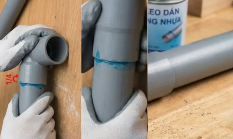 Phương Pháp Nong Dán Keo (Solvent Weld)