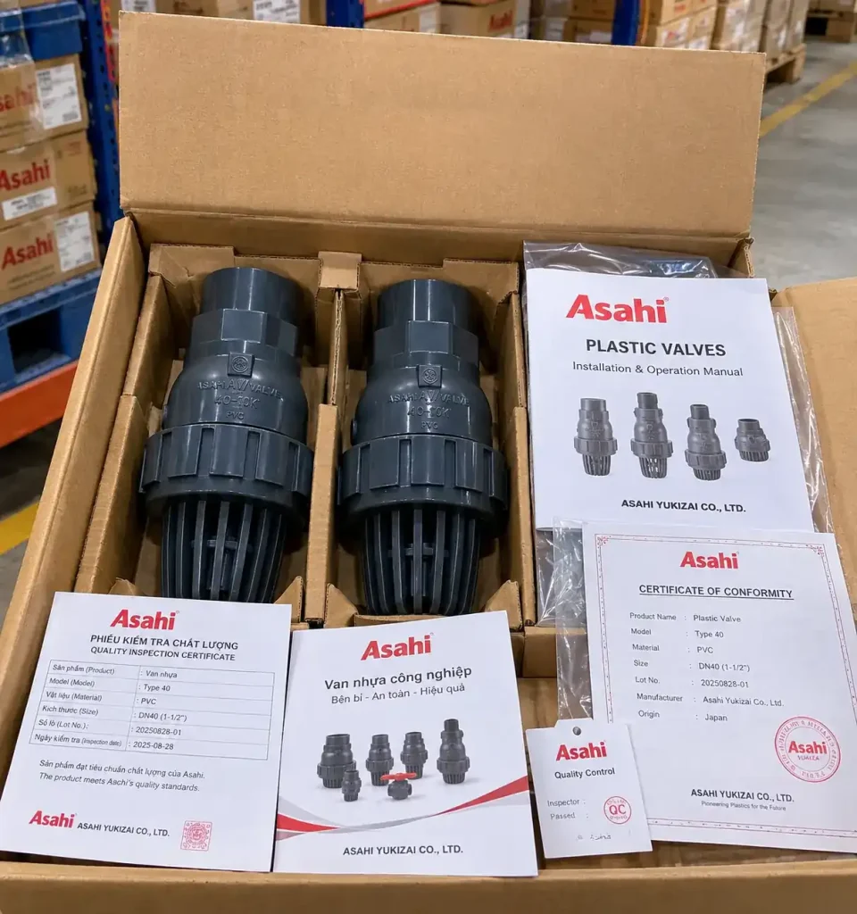 Ball Foot Valve Asahi